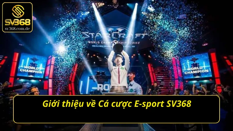 Giới thiệu vài nét sơ lược về sảnh cá cược E-sport SV368