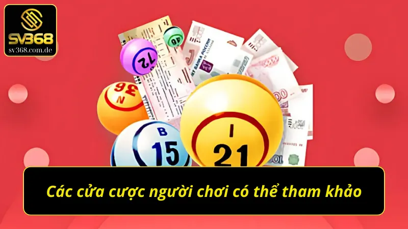 Các cửa cược phổ biến trong Cách chơi xổ số 3P mà bạn có thể tham khảo