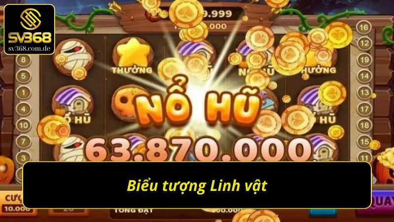 Biểu tượng Linh vật trong nổ hũ Rồng vàng SV368