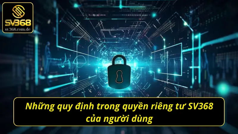 Những quy định trong quyền riêng tư SV368 của người dùng