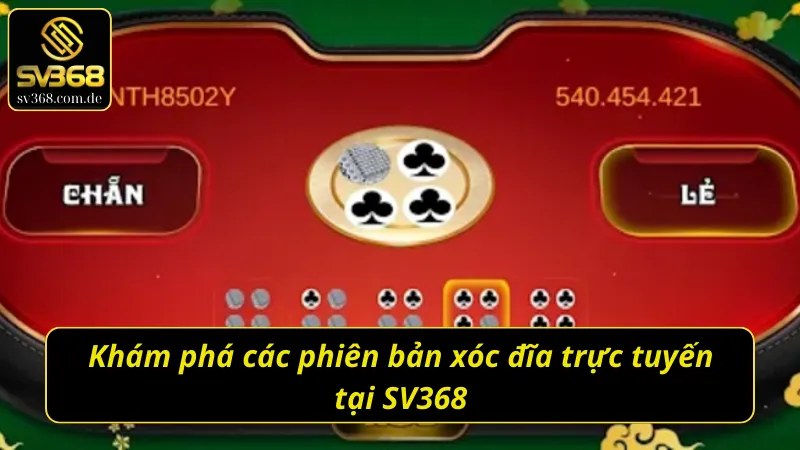 Tổng quan về các phiên bản xóc đĩa SV368